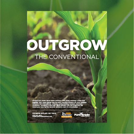 Outgrow. Outlast. Out Yield. Campaign